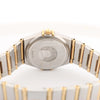 Omega Constellation 1262.10.00 SS YG QZ Watch with Gold Dial Secondhand