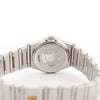 Omega Constellation 1562.30.00 SS QZ Watch with White Dial Secondhand
