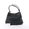 Coach Lexy Pebbled Leather Shoulder Bag in Black Secondhand