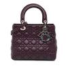Dior Medium Lambskin Cannage Lady Dior Secondhand
