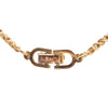 Secondhand Dior Gold Plated Logo Chain Necklace