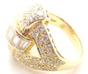 Secondhand Piaget Vintage 3ct Diamond Yellow Gold Cocktail Ring - '80s