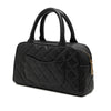 Chanel CC Quilted Caviar Bowling Bag Secondhand