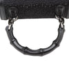 Gucci Mini GG Nylon Crystal 1947 Bamboo Top Handle Bag Secondhand