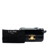 Celine Shiny Calfskin Triomphe Claude Shoulder Bag Secondhand
