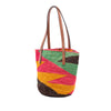 LOEWE Paulas Ibiza Multicolor Straw Shigra Basket Tote Secondhand