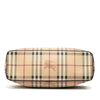 Burberry Haymarket Check Coated Canvas Tote Secondhand