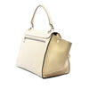 Celine Medium Bicolor Calfskin and Suede Trapeze Satchel Secondhand