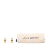 Louis Vuitton Gold Plated Nanogram Hoop Earrings Secondhand