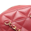 Chanel CC Quilted Lambskin Zip Phone Case Secondhand