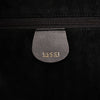 Secondhand Gucci Woven Leather Bamboo Satchel
