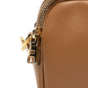 Prada Mini Saffiano Double Zip Crossbody Secondhand