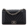 Chanel Old Medium Chevron Caviar Boy Flap Secondhand