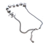 Chanel CC Ruthenium Plated Logo Chain Choker Necklace Secondhand
