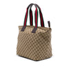 Gucci GG Canvas Web Tote Secondhand