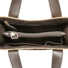 Burberry Haymarket Check Coated Canvas Handbag Secondhand