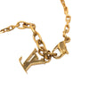 Louis Vuitton Gold Plated Gamble Crystal Bracelet Secondhand