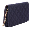 Chanel Quilted Jersey Paris Hamburg Charms Wallet On Chain Secondhand
