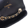 Chanel Quilted Shiny Aged Calfskin Waist Belt Bag Secondhand