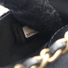 Chanel Quilted Shiny Aged Calfskin Waist Belt Bag Secondhand