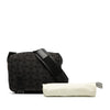 LOEWE XS Anagram Canvas Military Messenger Bag Secondhand