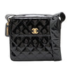 Chanel CC Quilted Patent Camera Bag Secondhand
