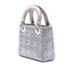 Dior Mini Satin Cannage Crystal Embellished Lady Dior Secondhand