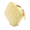 Chanel CC Quilted Lambskin Diamond Clutch with Chain Secondhand