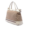 Gucci GG Canvas Web Mayfair Satchel Secondhand