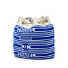 Chanel Venise Biarritz Mixed Fibers and Lambskin Drawstring Bucket Bag Secondhand