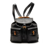 Gucci Calfskin Bamboo Drawstring Backpack Secondhand