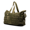 Bottega Veneta Canvas Intrecciato Webbing Cassette Duffle Bag Secondhand