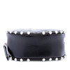 Chanel Quilted Calfskin Pearl Studded Round Clutch with Chain Secondhand