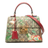 Gucci Small GG Supreme Tian Padlock Satchel Secondhand