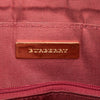 Secondhand Burberry House Check Canvas Tote