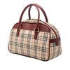 Burberry House Check Canvas Handbag Secondhand
