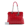 Dior Large Patent Cannage Soft Zipped Lady Dior Shopping Tote Secondhand