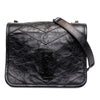 Saint Laurent Crinkled Calfskin Niki Wallet on Chain Secondhand