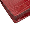 Burberry Small Crocodile Embossed Leather TB Shoulder Bag Secondhand
