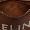 Celine Medium Leather Logo Ava Shoulder Bag Secondhand