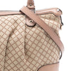 Gucci Diamante Canvas Sukey Satchel Secondhand