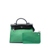 Hermès Military Toile and Vache Hunter Herbag Zip 31 Secondhand