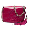 Gucci Small Patent Soho Chain Flap Crossbody Secondhand