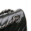 Chanel Jumbo Classic Chevron Patent Double Flap Secondhand