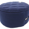 Chanel CC Quilted Jersey Round Clutch with Chain Secondhand
