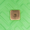 Fendi Zucca Embossed Leather Chain Midi Baguette Secondhand