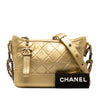 Chanel Small Metallic Lambskin Gabrielle Crossbody Secondhand