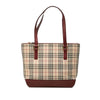 Burberry House Check Canvas Shoulder Bag Secondhand