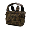 Fendi Mini Zucca Canvas Handbag Secondhand