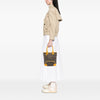 Fendi Zucchino Canvas Chef Front Pocket Shopping Tote Secondhand
